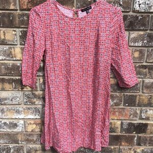 As U Wish red and blue tunic/ dress